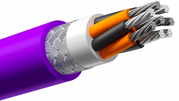 Термоэлектродные кабели ИнСил(Т) без экрана, с броней из стальных оцинкованных проволок